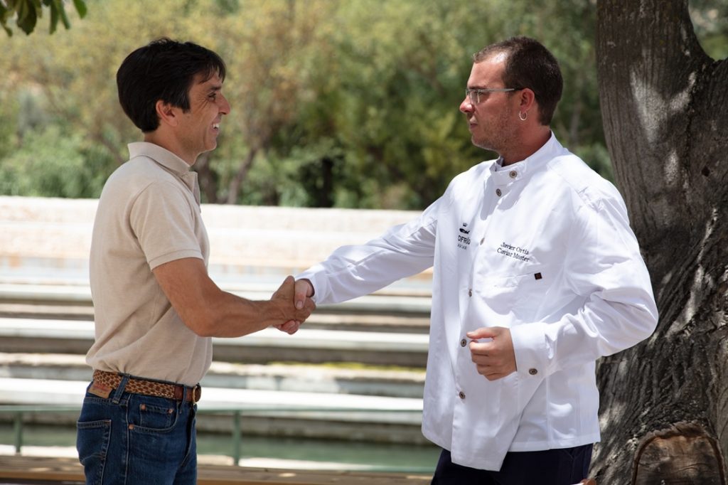 Javier Ortíz, Caviar Master en Riofrío